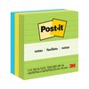 Post-It Original Pads in Jaipur Colors, 4 x 4, Lined, 200-Sheet, PK3 6753AUL